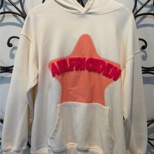 Aelfric Eden Cream and Pink Star Sweater